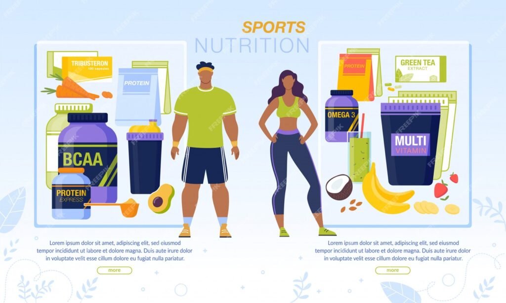 sport nutrition active man woman banner 81522 5100